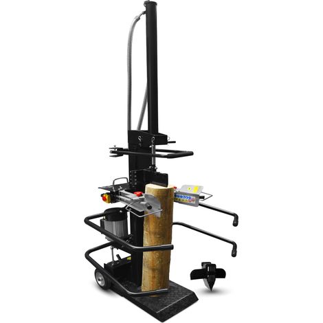 Gardeo Pro – Fendeur de bûches électrique 3000W – Force de poussée 7T – Longueur max 106 cm – Diamètre max 40 cm – Enclume en acier biseautée