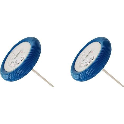 2X Thermomètre Sous- à Plaque Flottante, Thermomètre pour Baignoire, Moniteur de Température de Piscine (1/4)