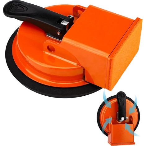 Outil Réparation Espace Plancher, Outil Professionnel Robuste pour la Réparation Joints de Sols Stratifiés/Vinyle Convient aux Planchers Bois Lames Vinyle et Planchers Bois Franc (Orange) (1/5)