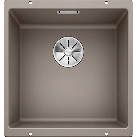 Blanco Subline 400 - Lavello in silgranit, 43x46 cm, InFino, tartufo 523429 (1/4)