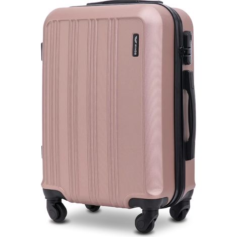 Maleta de cabina Wings HARRIER de 20" color oro rosa