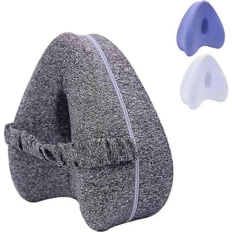 Das ergonomische Kissen Smoothspine ist ideal zur Linderung von Hüftschmerzen und Ischias. Das Kissen aus Memory-Schaum bietet hohen Liegekomfort für die Beine und fördert eine gesunde Schlafhaltung. (1/5)