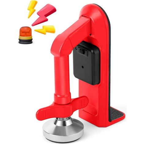 Alarme Anti Vol Portable Capteur Intelligent pour Porte, Facile à Installer, Sécurisé pour Voyage, Hôtel ou Maison (1/5)