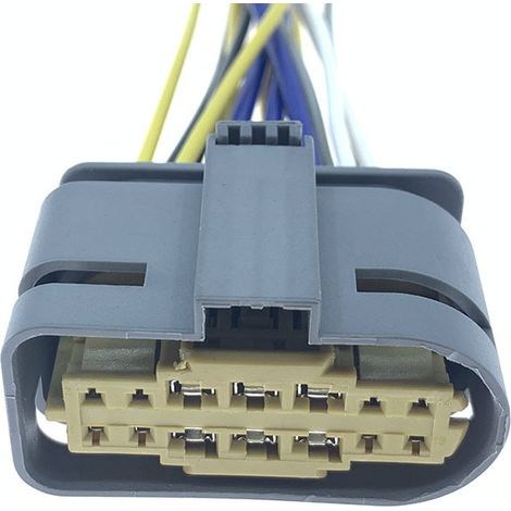 A0525456026 Connecteur de faisceau de câblage de phare Mercedes-Benz, 14 broches, DJ7141A-1.2-3.5-21 -- Connecteur simple