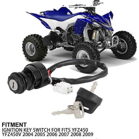 Accessoires compatibles pour quads YFZ450 et YFZ450V (2004-2009) : interrupteur de verrouillage électrique des portes (1/5)