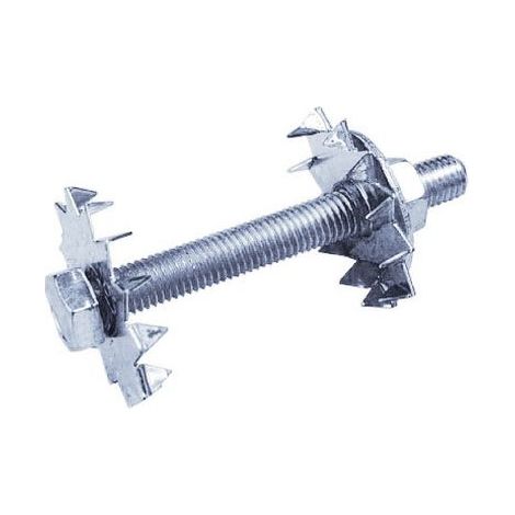 DIMOS - Axe crampons L 80mm pour chevron 50mm maxi – 10 pièces - 90 mm