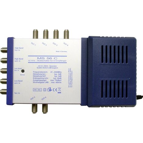 Commutateur multiple MS56C,Nombre de sortie(s)=6 (1/2)