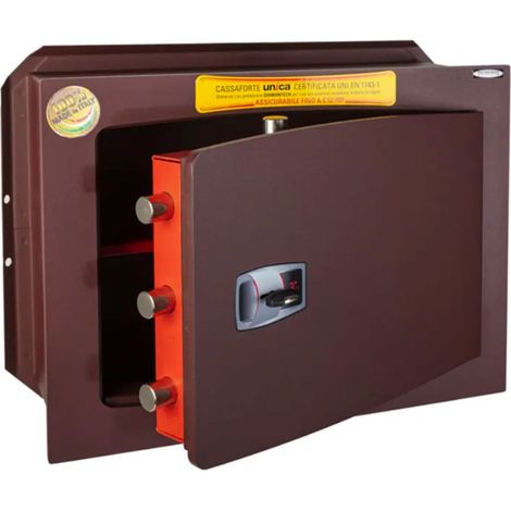 Cassaforte a Muro Unica Serie Chiave a Doppia Mappa Technomax - 340X460X200Mm