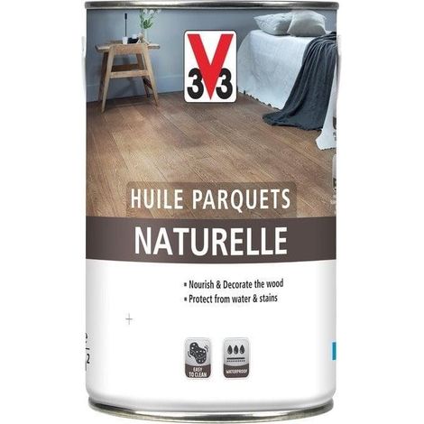V33 COLORLESS huile de tung incolore pour bois 2,5 litres