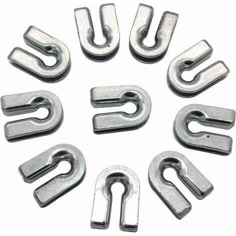 royaluxe -Lot de 10 manchons à ✐illets pour tête de débroussailleuse McCulloch Partner P25 P35 545003365 (1/5)
