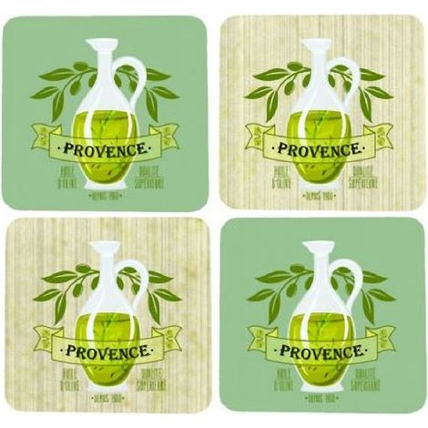4 sous verres Provence