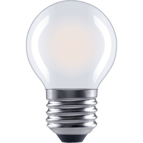 AMPOULE FILAMENT LED, E27, 250LM REMPL. 25W, AMP. SPHR., MATE, BLC CHD XAVAX (1/4)