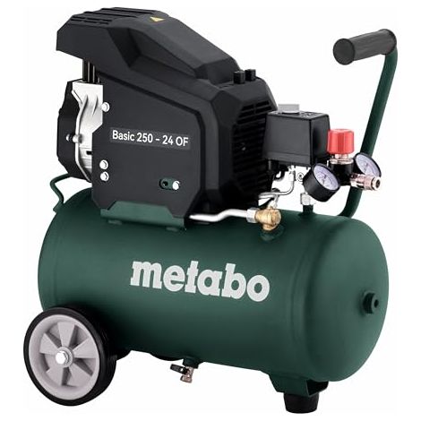 Compresor metabo basic 250-24 of 8 bar 24 litros