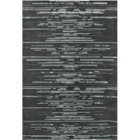 Tapis satin 8059 anthracite - 170 x 240 cm