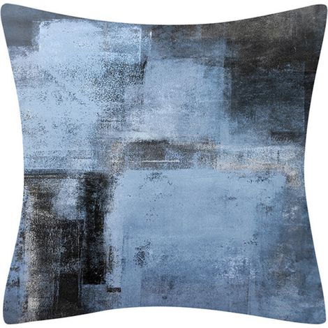 Fundas de cojín decorativas de 45 x 45 cm – Juego de 2 – Tejido suave y resistente, cremallera discreta, estilo moderno para interiores.