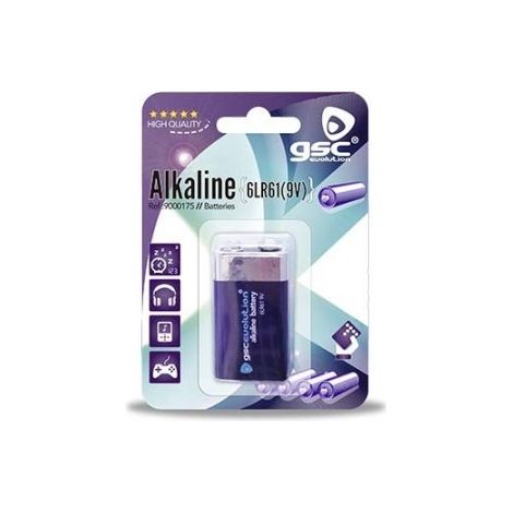 GSC Evolution 9V Alkalibatterie, Blister 1 Einheit