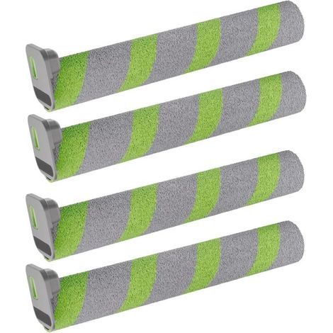 Lot de 4 rouleaux Chuancheng 705 pour aspirateur robot iRobot Roomba Max 705 Combo/Max 706 Combo - Rouleau en microfibre lavable - Pièce de rechange (1/4)
