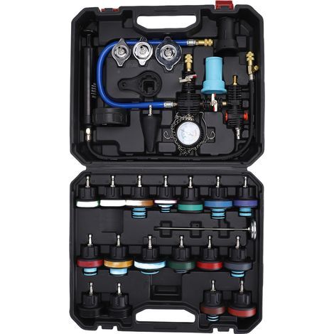 Multifunction Radiator Pressure Tester Kit - For Automotive Cooling Systems (1/5)
