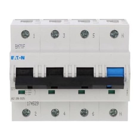 Interruttore Eaton az-3n-d25 25 A 25 kA