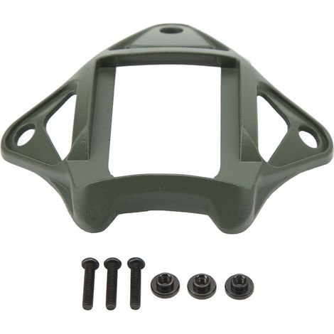 Capot pour casque AF Green en alliage d'aluminium résistant à l'usure, support de montage 3 trous et grande capacité de charge. (1/5)