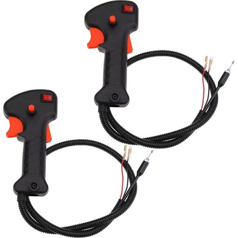 Pièces Câble de Commutateur de Poignée de Débroussailleuse Câble de Déclenchement d'accélérateur pour Débroussailleuse Outils de Jardinage Accessoires (1/5)