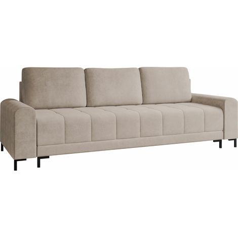 Sofá cama Stonecrest 102, Velo 623, Almacenaje, 0, 92x238x95cm (1/5)