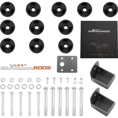 1.25" Lift Kit Body Pucks & Brackets for Jeep Wrangler TJ 1997-2006 (1/5)