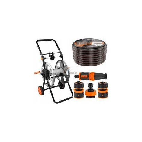 Neo Professional Tubo per irrigazione nero e arancione 50 metri (1/5)