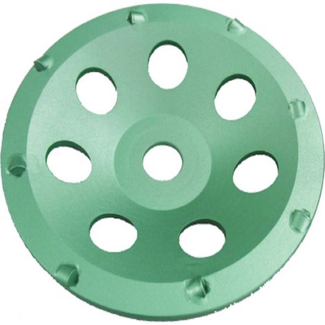 DIAMANT SCHLEIFTELLER PKD, FLACHE SEGMENTIERUNG, Ø 125 MM