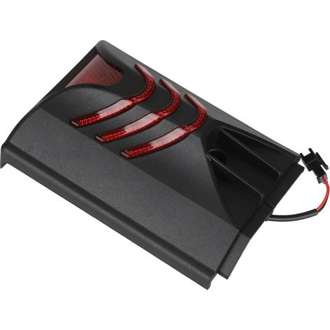 Compatible avec le cache arrière droit et l'accessoire d'éclairage décoratif arrière droit pour le châssis du scooter électrique Kukirin G3 Pro.