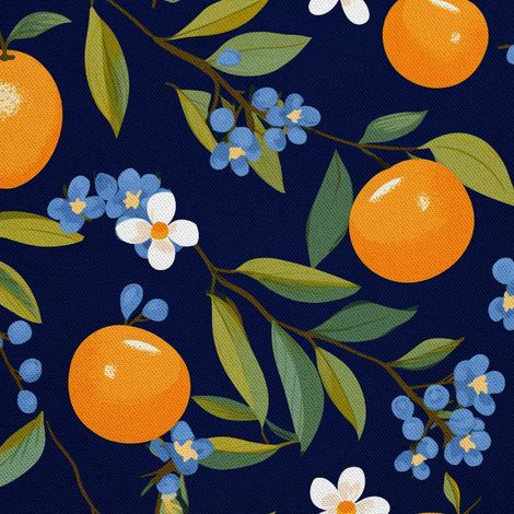 Tela decorativa para exteriores Oxford - Motivo frutal DX6135 (1/5)