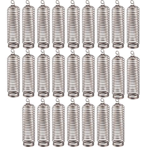 Lot de 25 cages à reines style printemps, piège attrape-reine pour apiculture, outil d'élevage pour apiculteurs. (1/5)