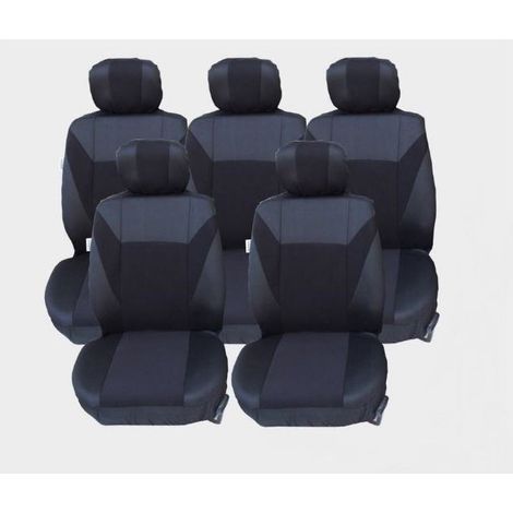 Тапицерия за Ford S-MAX C-MAX, VW Touran, Sharan, Toyota Corolla Verso, Черни