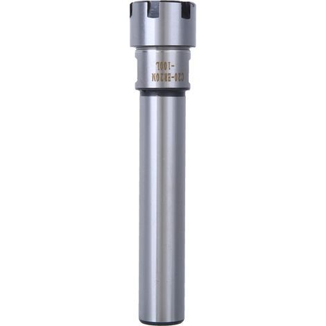 Porte-pinces ER20M-100L en acier allié chrome-molybdène, tige de prolongation droite pour mandrins (1/5)