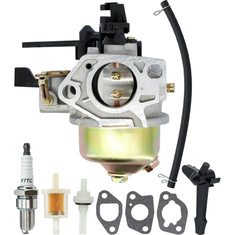 Vergaser-Reparatursatz für Honda GX340 und GX390 (11 PS/13 PS) – Kompatibel mit 16100-ZF6-V01, 16100-ZF2-V00 und 16100-ZF2-V01 – Komplettset mit Filtern und Zündkerze – Lovez