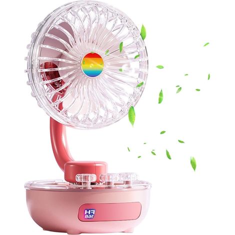 Ventilateur rechargeable à vitesse réglable et (1/5)