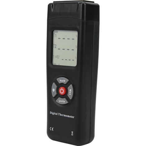 Thermomètre numérique à thermocouple type K 2K, sonde de contact avec écran LCD, mesure de température industrielle (1/5)