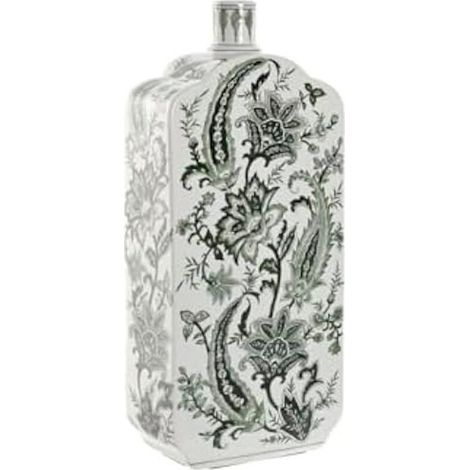 Vase - HOME ESPRIT - Multicolore - Porcelaine - 21 x 10 x 48 cm - Design Contemporain (1/2)