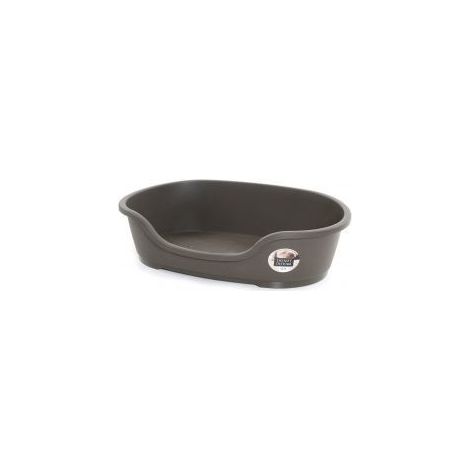 Do Not Disturb Plastic Dog Bed No6 Warm Grey 95CM - 95cm - 780113