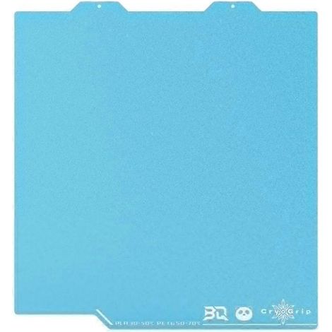 Plateau de construction BIQU Panda CryoGrip Pro Frostbite à textures grossières, double face en acier à ressort pour Bambu Lab A1 MINI (1/5)