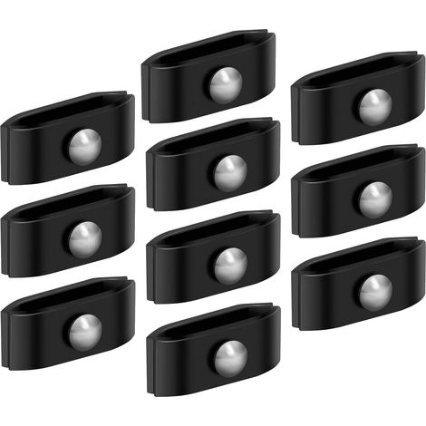 Conectores y clips para vallas - Resistentes a la intemperie, fáciles de instalar - Soportes de conexión para paneles de valla  Para el hogar (1/5)