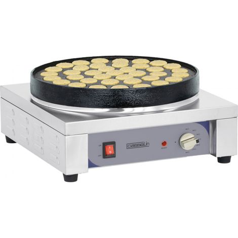 Poffertjes maker Casselin poffertjes maker 2700W acero inoxidable 38 moldes
