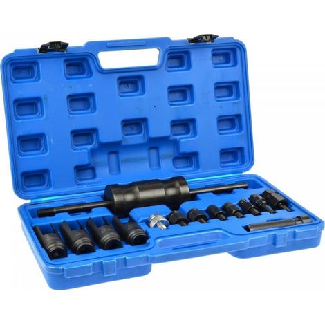 Geko Profi-Kit zum Demontieren von Einspritzdüsen aus Chrom-Vanadium-Stahl
