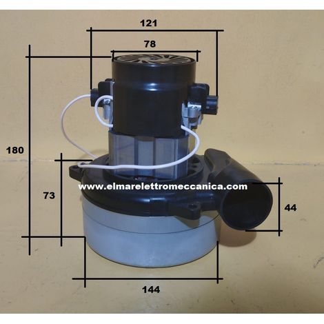 Tangenziale Bistadio 1200 W Motore aspirapolvere industriale 230 V Monofase 08C
