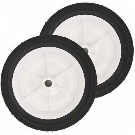 2 Roues tondeuse le Ø 175 mm. Longueur moyeu 38,1 mm (1/4)