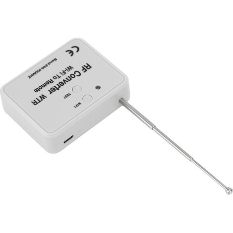Convertisseur WiFi vers RF 240-930 MHz : télécommande WiFi pour appareils ménagers, rideaux, volets roulants et portes. (1/5)