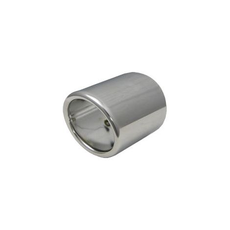 Embout echappement rond 437.2-79 pour sortie 79-86 mm (1/2)