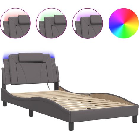Maison Exclusive - Estructura de cama Viana con LED sin colchón g (1/5)