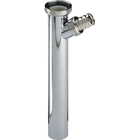 Tuyau réglable 5692.1 en G11/4x200mm chromé avec sortie latérale