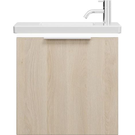 Burg Eqio Keramik-WT+WT-Unterschrank Eiche D. Cashmere/alpinweiß GR0146